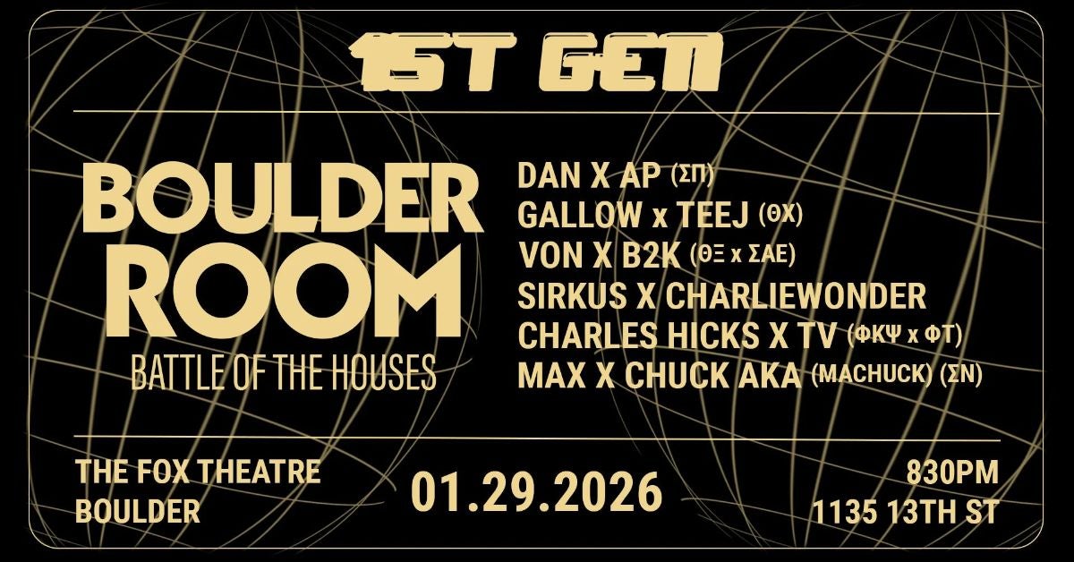 Boulder Room: Battle of the Houses 