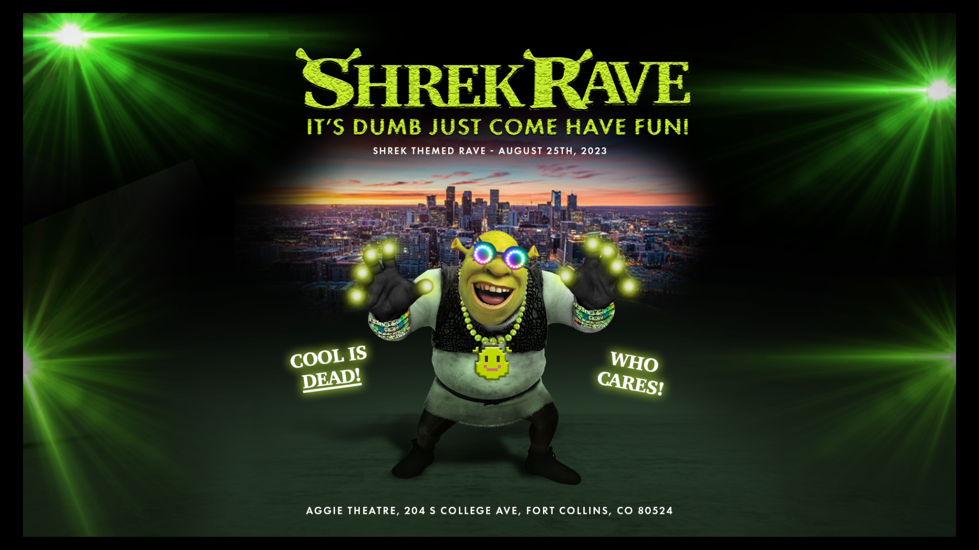 Shrek Rave Z2 Entertainment