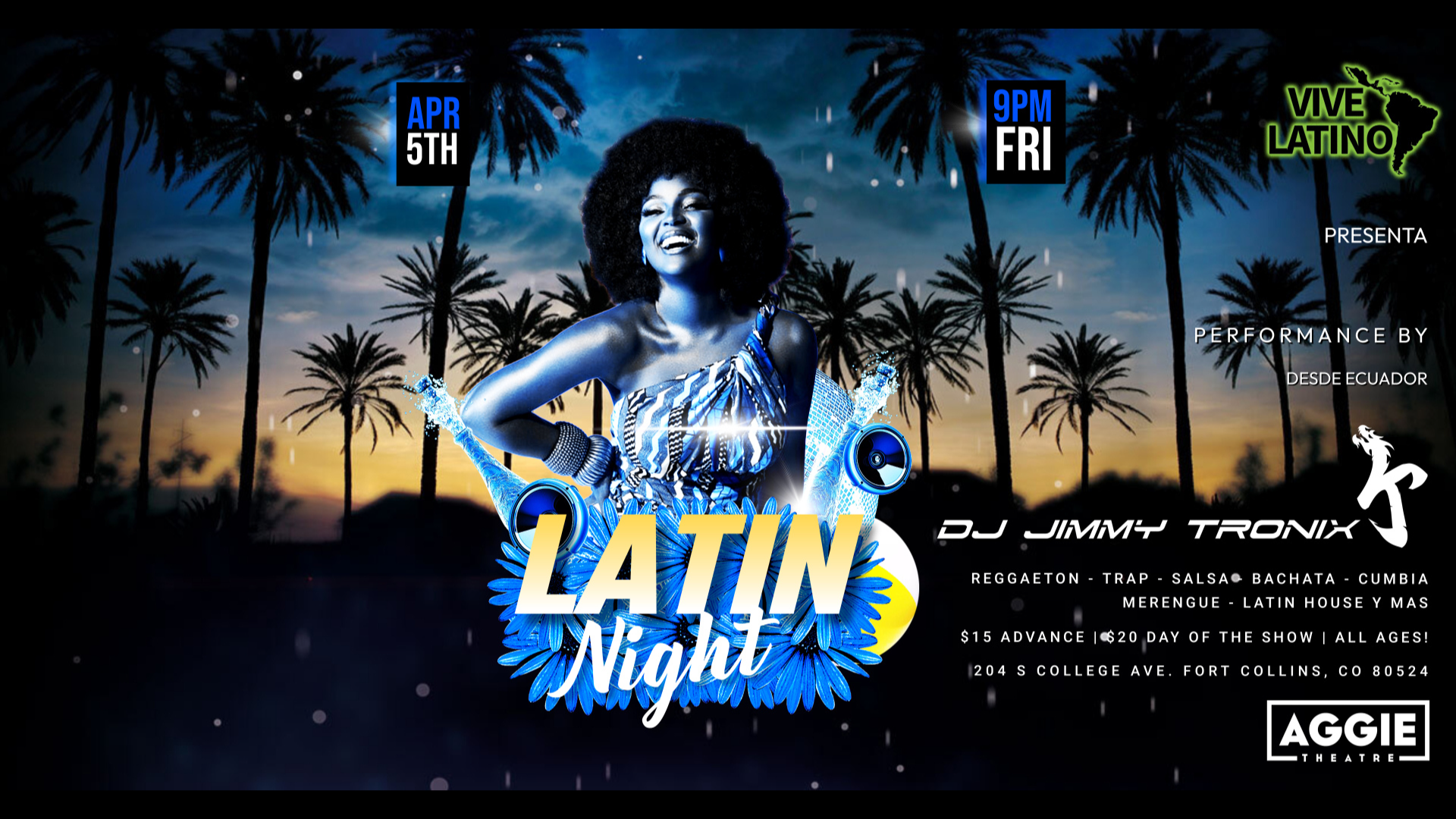 More Info for Latin Night ft Desde Ecuador, DJ Jimmy Tronix