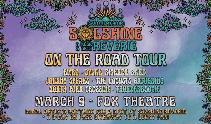 More Info for Solshine Reverie: On The Road Tour