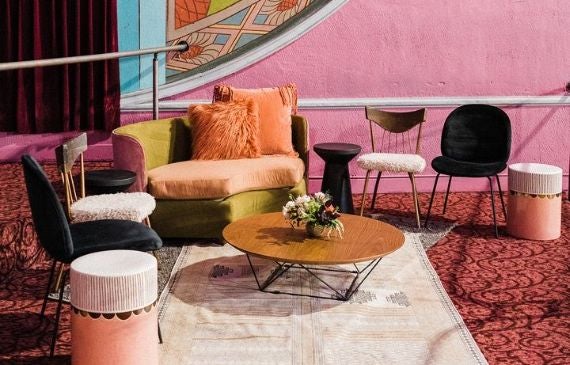 Creative seating arrangement