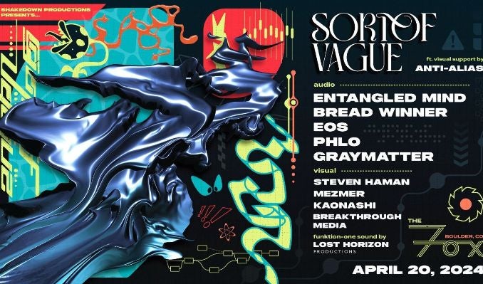 More Info for Sortof Vague with Entangled Mind, Bread Winner, EOS, phLo, GrayMatter