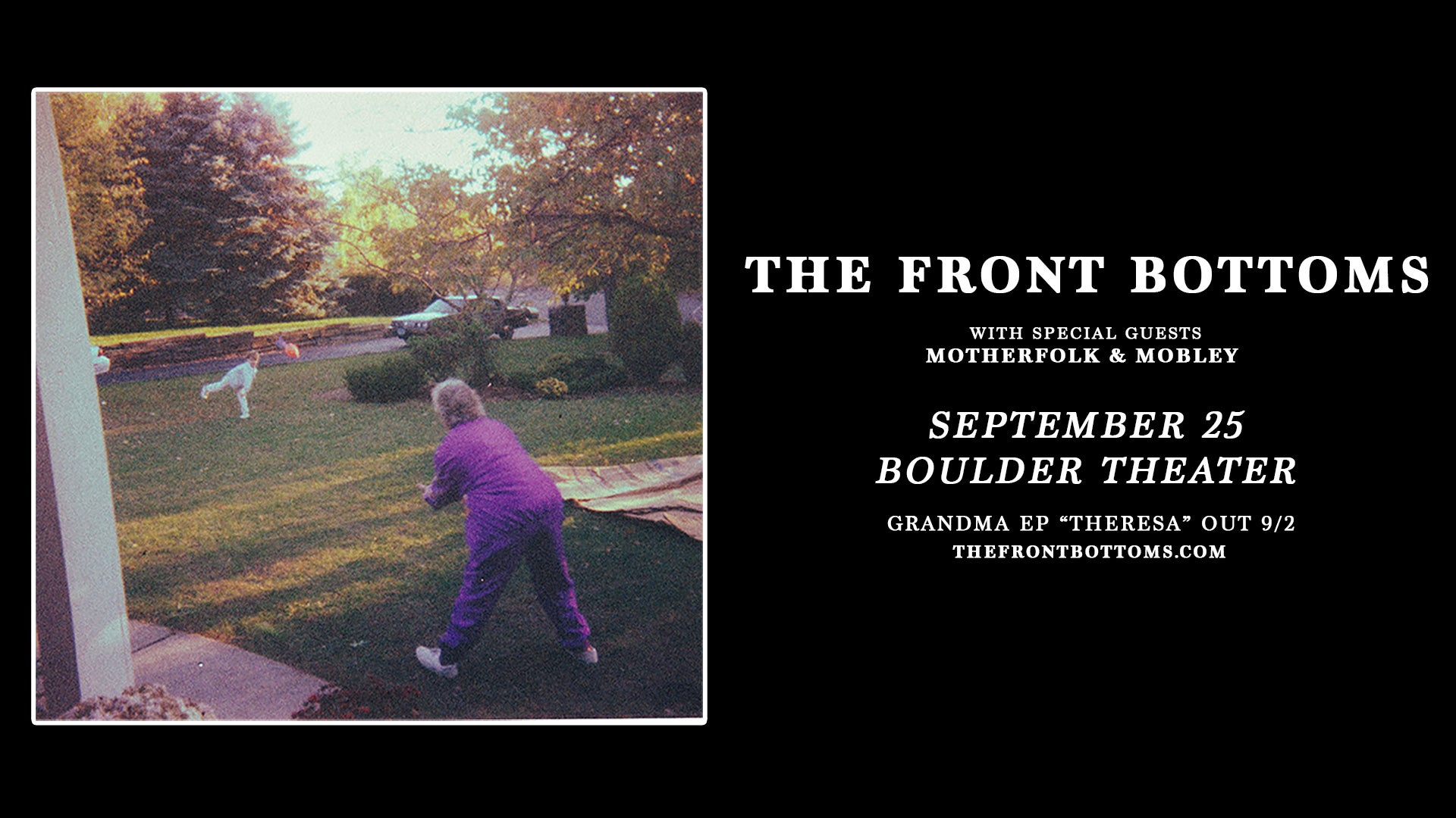The Front Bottoms with Special Guests Motherfolk & Mobley Z2