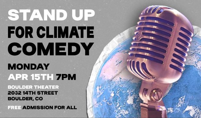 More Info for Stand Up for Climate Comedy