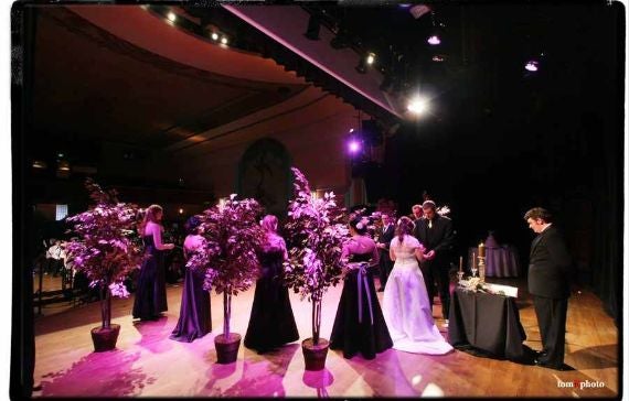 Onstage Wedding